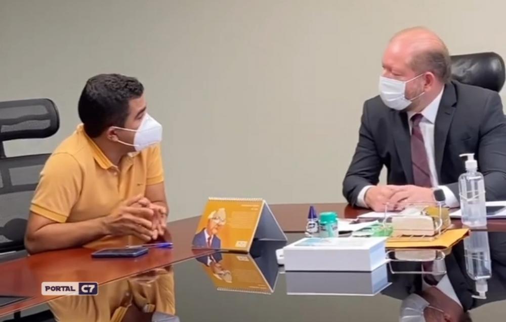 Adelbarto Santos anuncia calçamentos e vacina para São Francisco do Maranhão