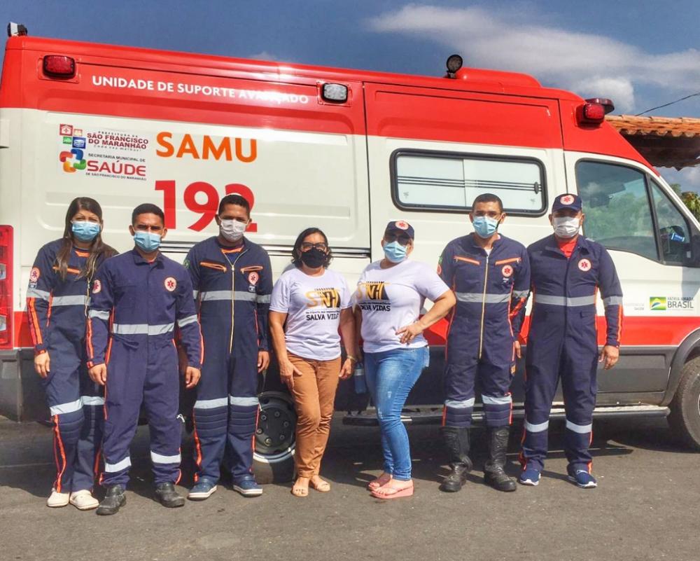 Prefeitura e Samu fazem Blitz Educativa de Segurança em São Francisco do Maranhão