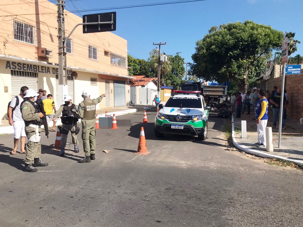 Avô dirigindo caçamba atropela e mata o próprio neto em acidente em cidade do Piauí
