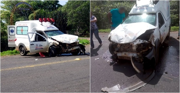 Acidente entre duas ambulâncias deixa uma pessoa morta e três feridas no Piauí