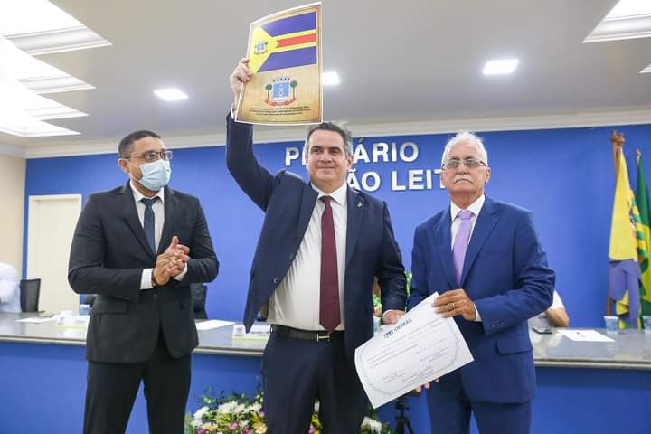 Ministro da Casa Civil Ciro Nogueira recebe Título de Cidadão em Oeiras