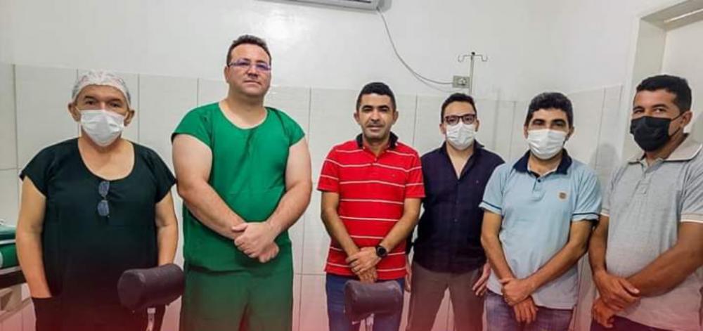 Prefeito Adelbarto Santos reabre Centro Cirúrgico de Hospital em São Francisco do Maranhão
