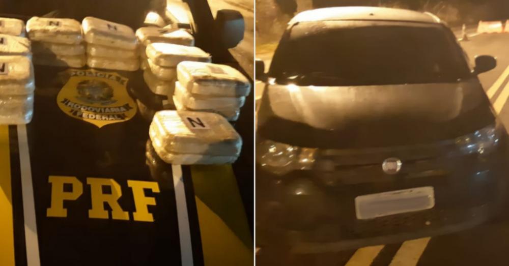 PRF apreende cocaína em painel de carro avaliada em mais de R$ 3 Milhões no Piauí