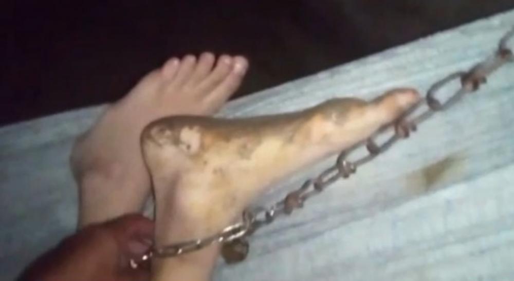 Menina autista de 11 anos mantida acorrentada em casa é resgatada no Norte do Piauí