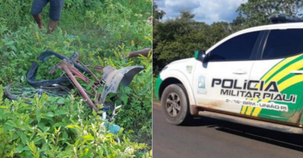 Homem de bicicleta morre ao ser atingido por carro em rodovia do Piauí