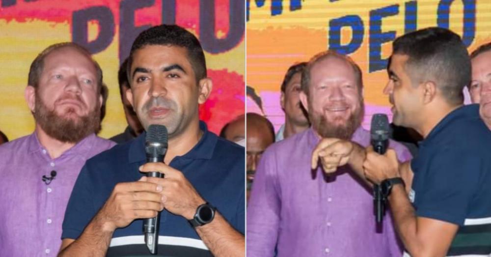 Adelbarto Santos participa do lançamento da pré-candidatura do deputado Othelino Neto