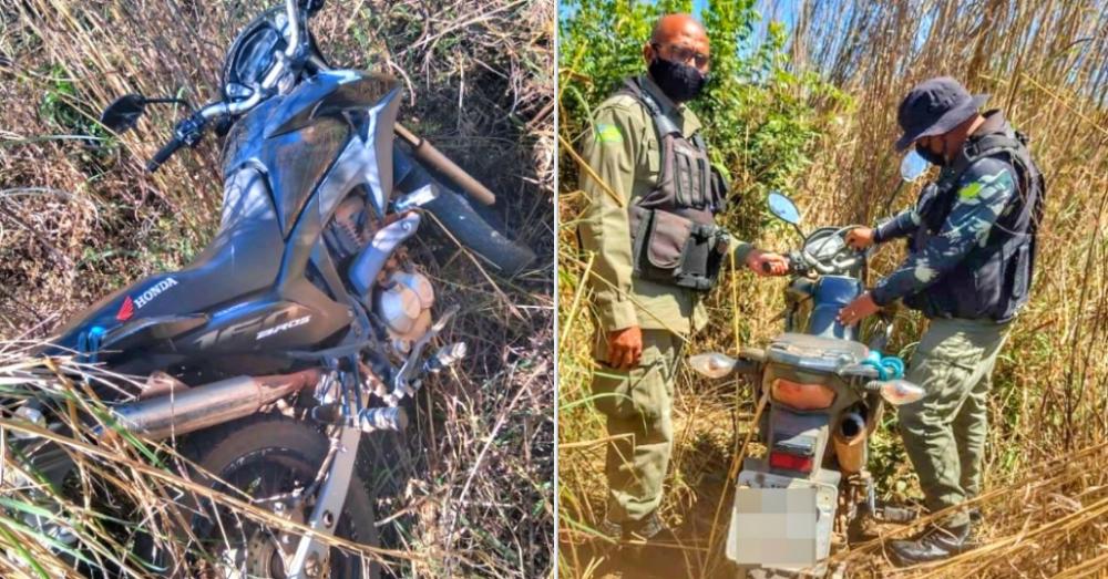 Polícia Militar recupera moto tomada de assalto na zona rural de São Pedro do Piauí