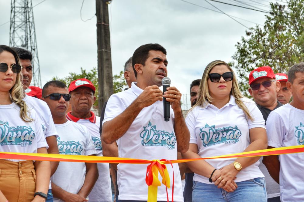 Adelbarto Santos inaugura Nova Escadaria e Reforma da Beira Rio em São Francisco do Maranhão