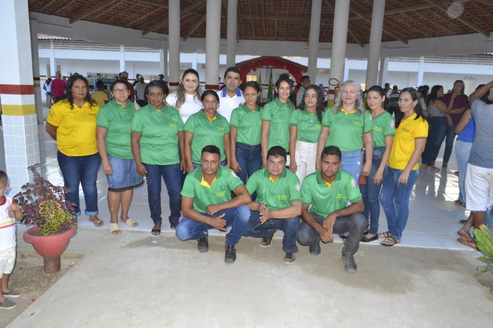 Adelbarto Santos inaugura Escola padrão FNDE na zona rural de São Francisco do Maranhão