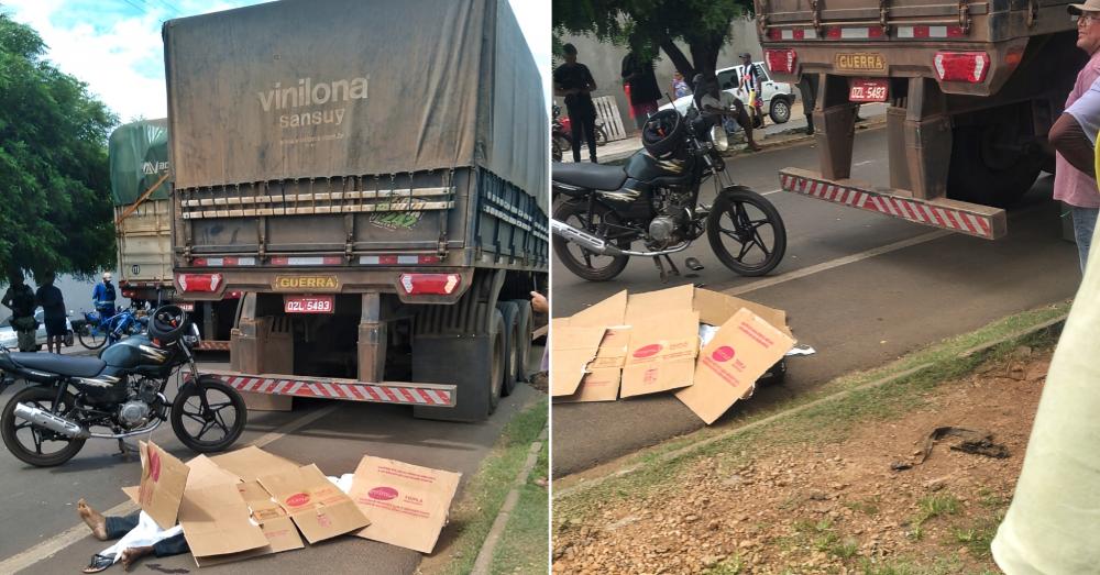 Motociclista de 51 anos morre após bater em traseira de carreta na BR 230, no Piauí