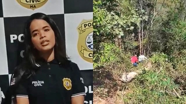 Delegada de Parnarama fica presa às ferragens no carro após acidente em Palmeirais