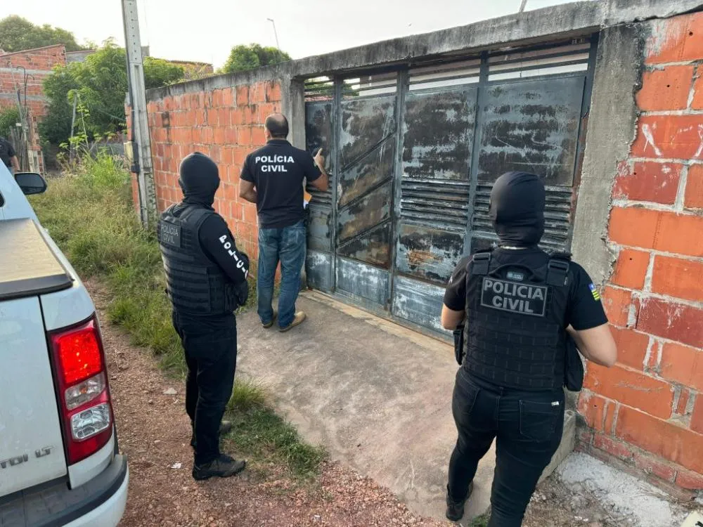 Polícia Civil do Piauí deflagra 3ª Fase da Operação Sophisma em Teresina, Palmeirais e Floriano