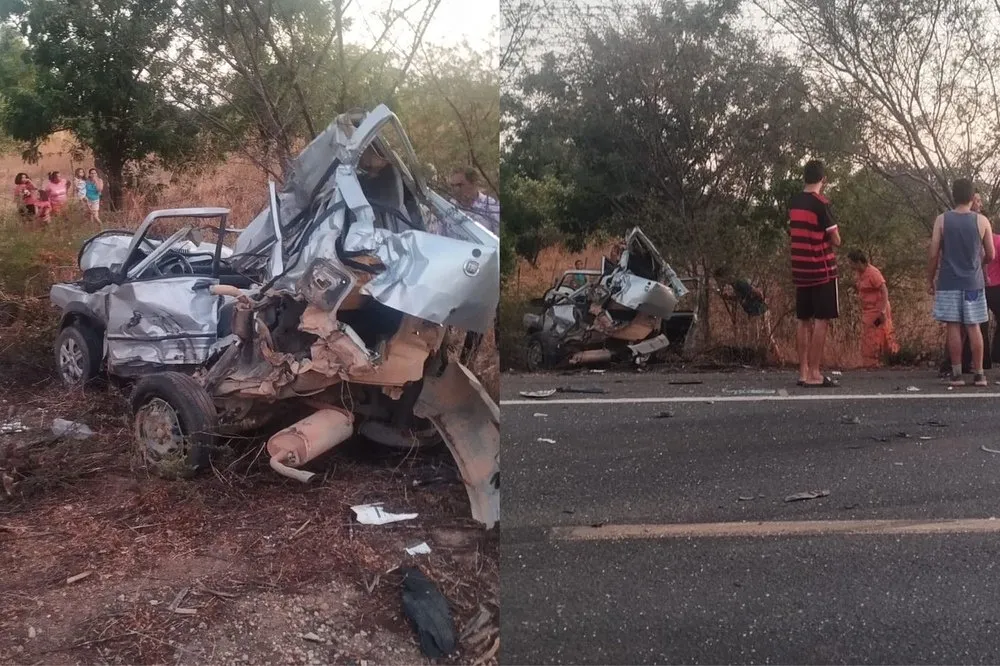 Homem morre vítima de colisão entre carro e caminhão na BR-316 no interior do Piauí