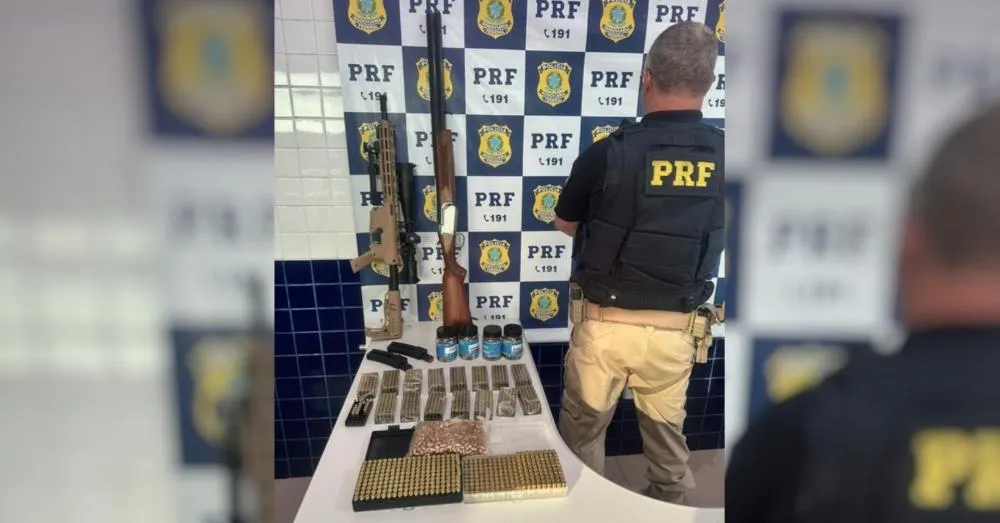 Polícia apreende armas de fogo e mais de 1.500 munições na cidade de Floriano
