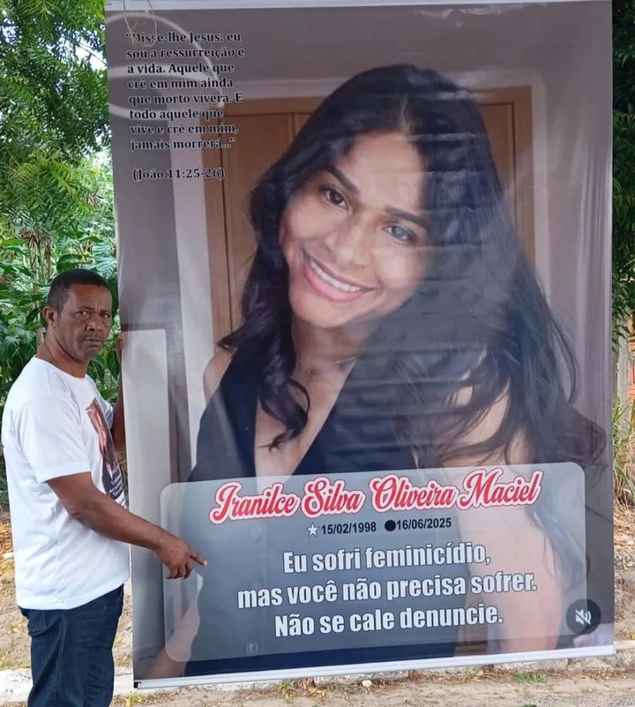 Corpo de piauiense assassinada em Portugal é velado sob forte comoção em São Miguel do Tapuio