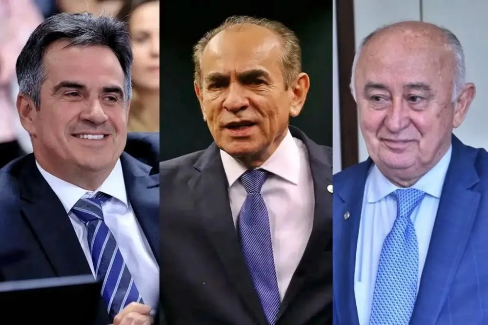 Ciro Nogueira, Marcelo Castro e Júlio César | Reprodução