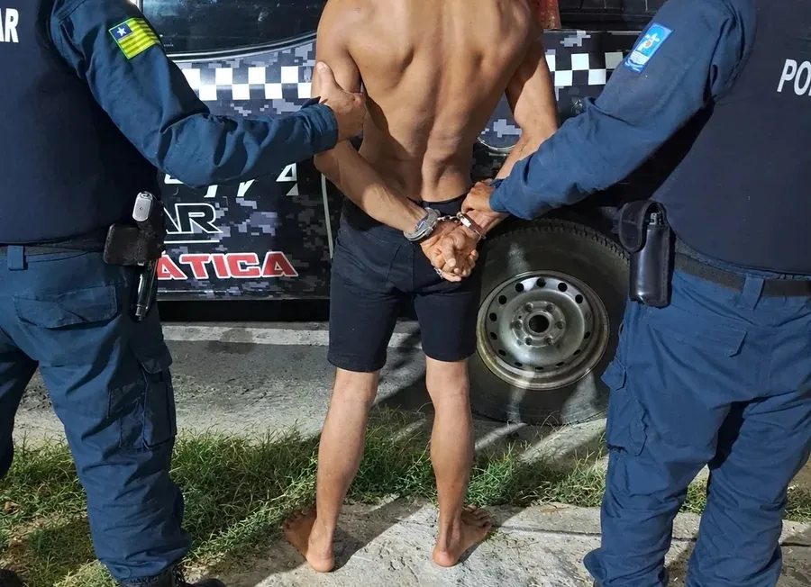 Homem é conduzido à delegacia após denúncia de agressão e ameaça em Regeneração
