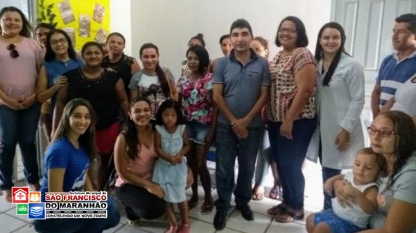 Prefeitura promove ações do Março Lilás nas Unidades de Saúde em São Francisco do Maranhão