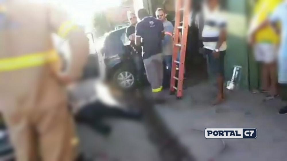 Técnico da Eletrobras cai da escada enquanto trabalhava no Piauí