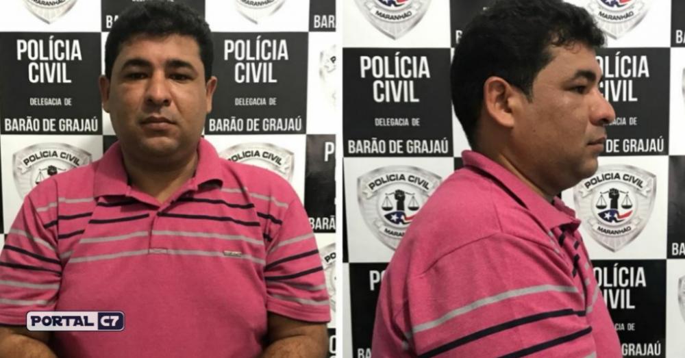 Acusado de homicídio em São Francisco do Maranhão é preso pela polícia de Barão de Grajaú