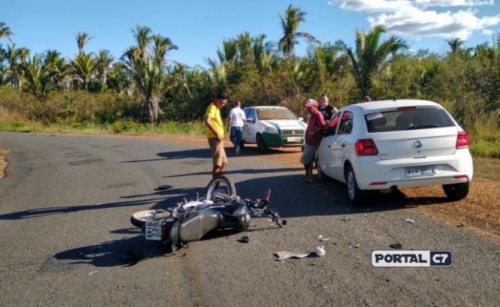 Acidente envolvendo três mulheres deixa duas em estado grave próximo a São Gonçalo do Piauí