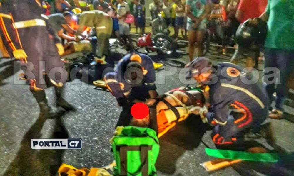 Homem é preso após derrubar casal de moto e colidir em veículo no Piauí