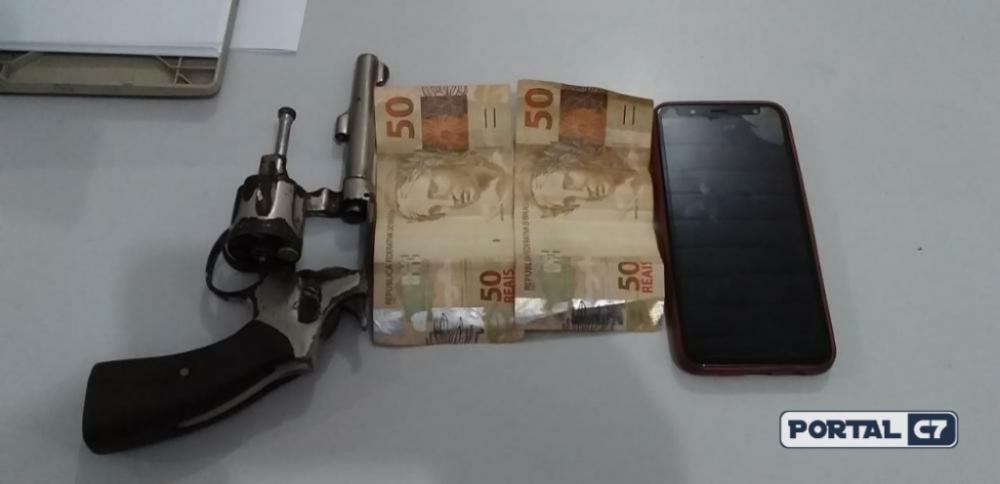 Morador de Água Branca é preso após praticar assalto a mão armada e atirar contra vítimas em Floriano