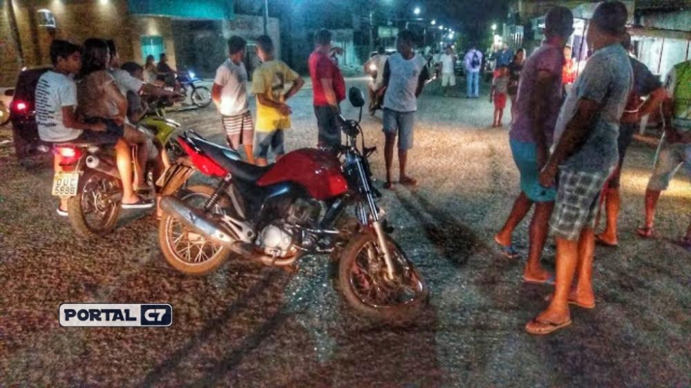 Vídeo: motorista atropela casal com criança e foge após colisão no Piauí