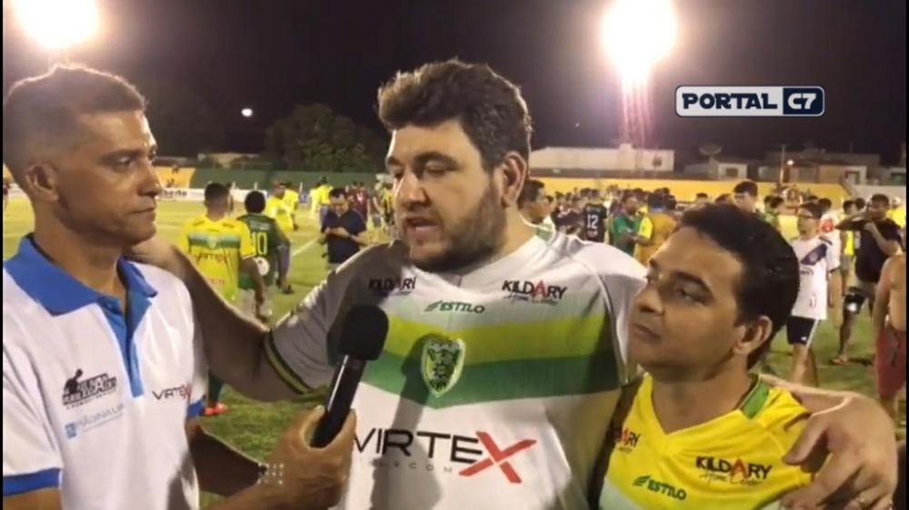 Vereador e presidente da Câmara de Picos chama torcida oeirense de 'vagabunda'