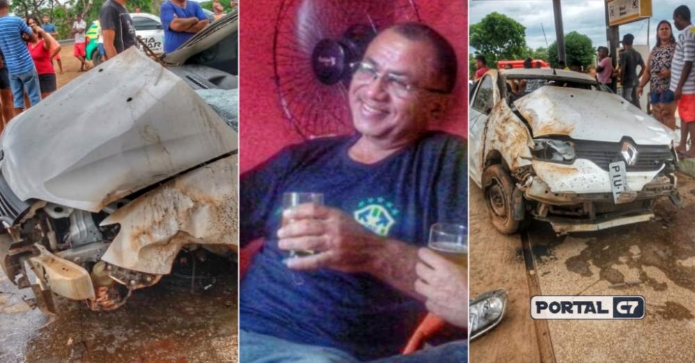 Motorista morre após capotar veículo várias vezes em Angical do Piauí