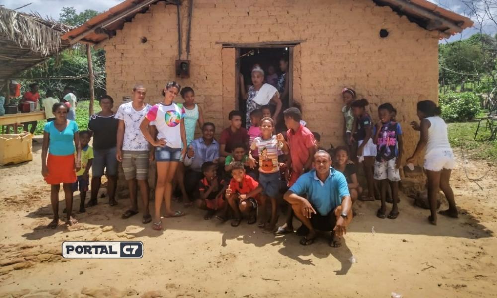 Crianças são beneficiadas através do 'Projeto Criança' da Igreja Metodista Wesleyana de Amarante