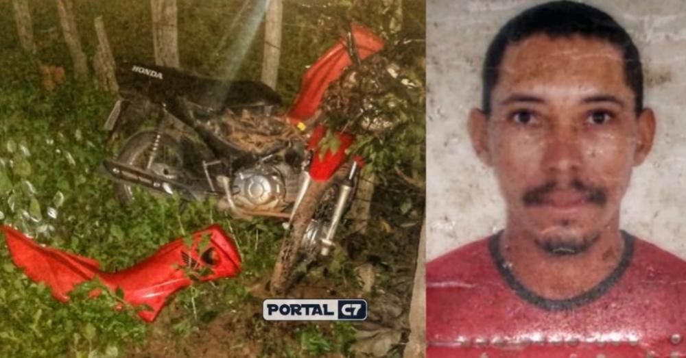 Homem morre vítima de acidente de moto na zona rural de Floriano