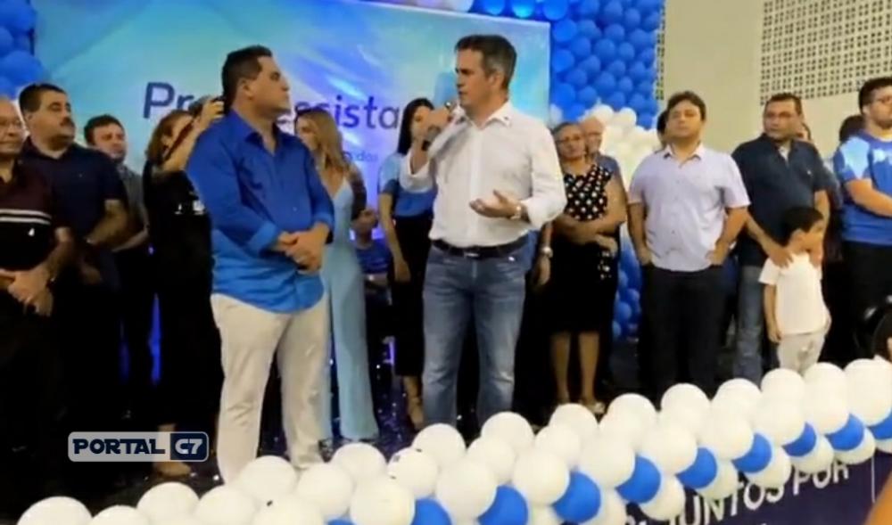 Senador participa de lançamento de pré-candidatura à prefeito em Demerval Lobão
