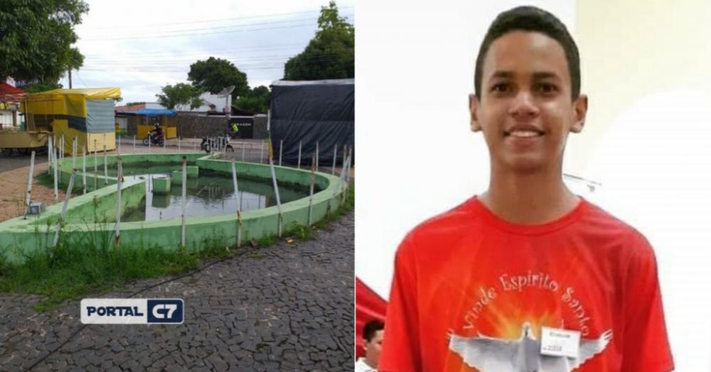 Adolescente morre ao tentar lavar os pés em fonte luminosa de cidade no Piauí
