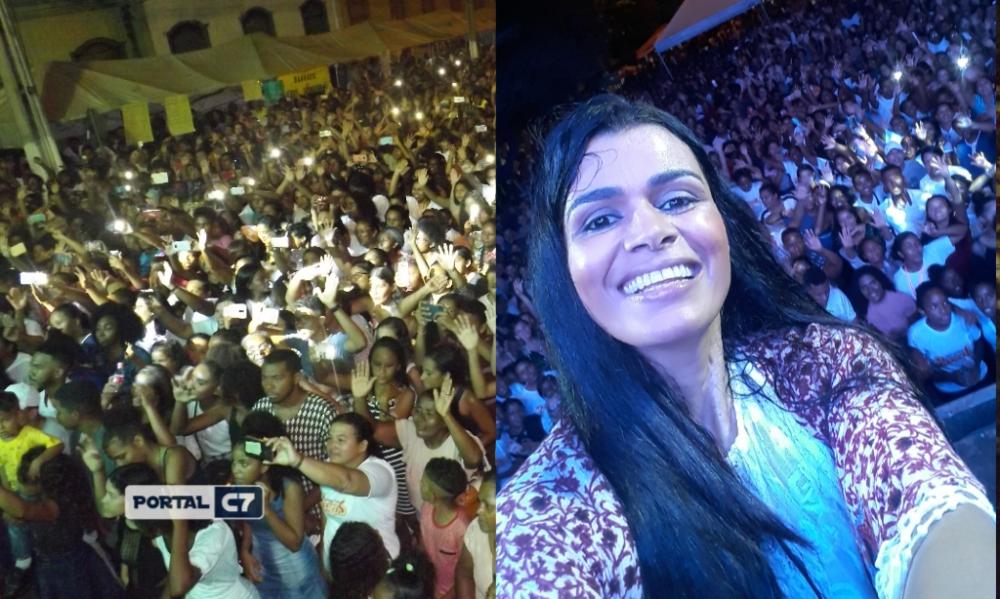 Evangélicos realizam Marcha para Jesus e show gospel com a cantora Damares em Amarante