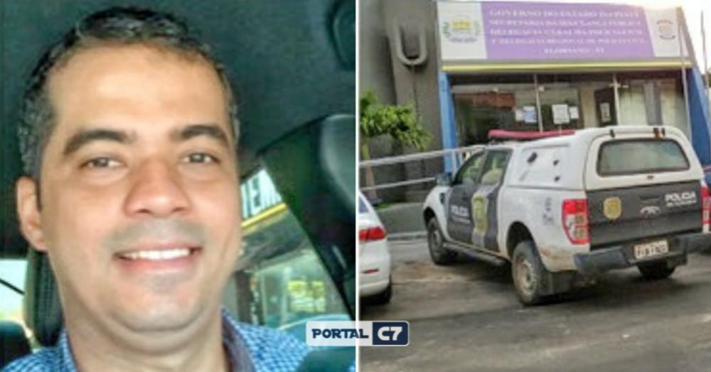Delegado sofre tentativa de homicídio na frente da Central de Flagrantes de Floriano