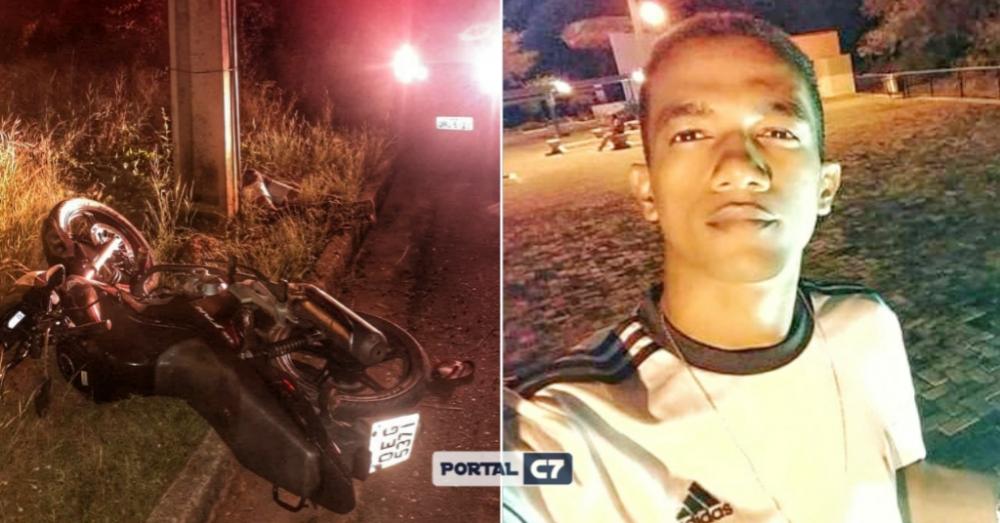 Jovem de 26 anos morre após grave acidente de moto em cidade do Piauí
