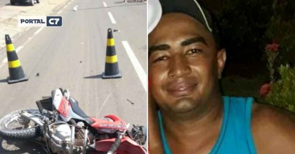 Homem morre em acidente de moto no município de Floriano