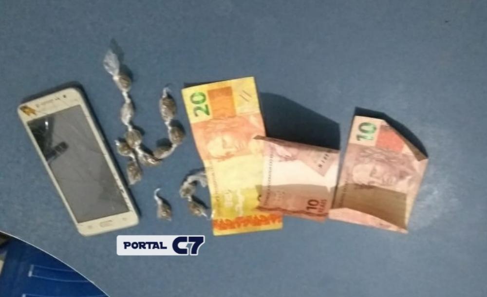 Adolescente de Angical é apreendido com drogas em São Gonçalo do Piauí