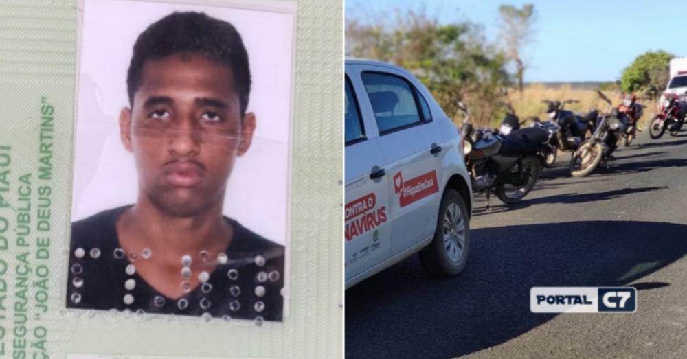 Jovem de 19 anos morre em grave acidente de moto em Hugo Napoleão