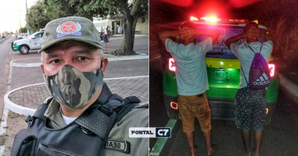 PM captura fugitivos do hospital psiquiátrico Areolino do Abreu, em Lagoinha do Piauí