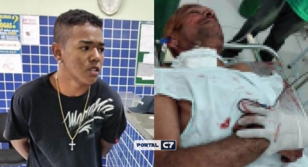 Jovem é preso após esfaquear e apedrejar homem devido rixa no Piauí