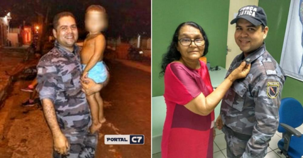 Policial salva criança engasgada e ganha título de cidadão no interior do Piauí