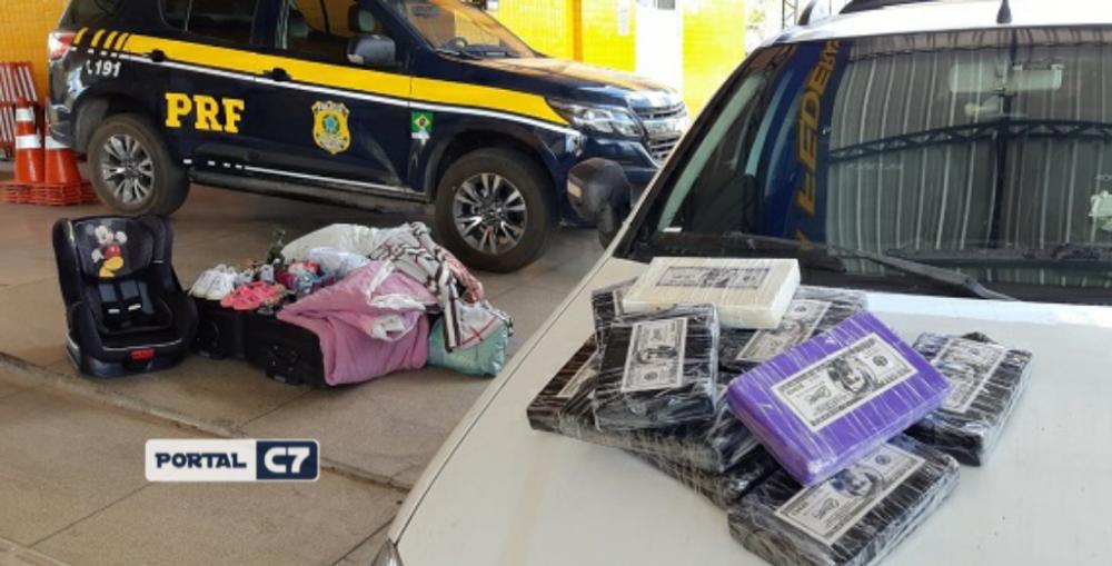 PRF apreende droga avaliada em mais de R$ 1,5 milhão de reais em Floriano