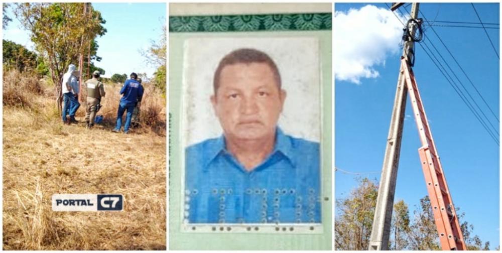 Funcionário de internet de 50 anos morre após sofrer descarga elétrica em Nazária