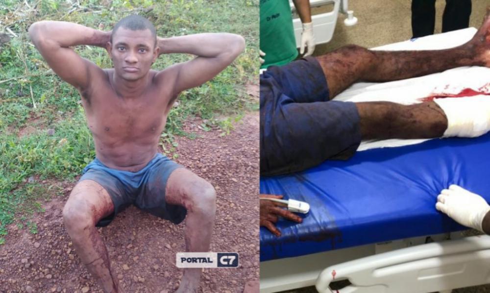 Fugitivo de penitenciária é morto e dois ficam feridos em confronto com a PM do Piauí