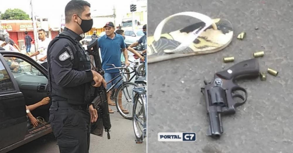 Acusados de assaltos são mortos durante troca de tiros com Policial em Timon