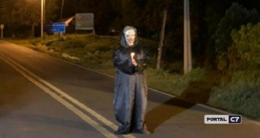 Vídeo: Aparição de 'fantasma' na estrada intriga moradores no Norte do Piauí