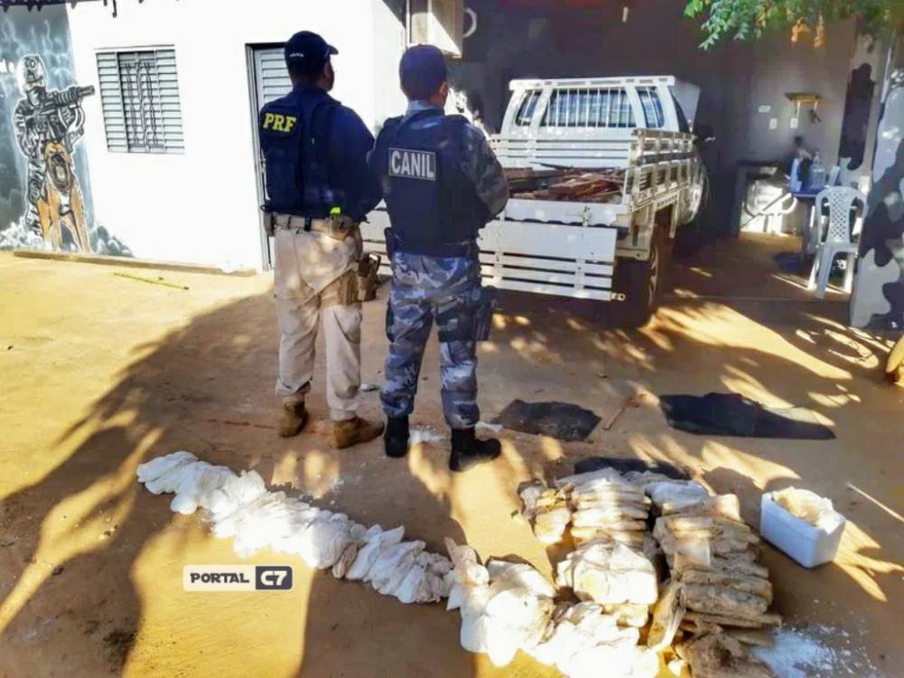 Jovem de 26 anos é preso com drogas avaliadas em R$ 1 milhão de reais no Piauí